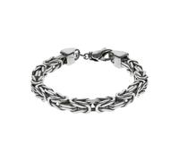 Armband ZEEME "Silber 925 poliert Königskette 8mm breit", weiß, Armbänder, Damen, 22cm, Silber 925 (Sterlingsilber), glänzend, Armband (60357866-0) weiß