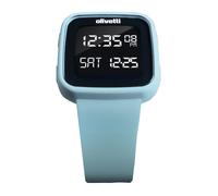 Armbanduhr D1 Milano Olivetti hellblau, Designer D1 Milano, 3.6x1.1x3.6 cm