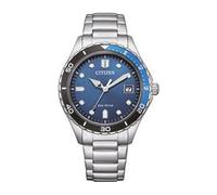 Armbanduhr für Herren aus Edelstahl, Eco-Drive