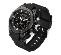 Armbanduhr Herren Digitaluhr Sportuhr Herrenarmbanduhren wasserdichte Militär Uhren mit LED-Leuchtdisplay Analogen Zeigern und Digitalen Zahlen