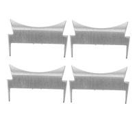 Armbandverbinder für Uhr 4, 4er-Pack, Armband-Verbindungsadapter, silbernes Armband-Verbindungswerkzeug