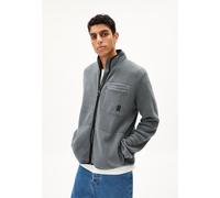 ARMEDANGELS AABLEO FLEECE JACKET - Männer Relaxed Fit Jacke - grau S space steel
