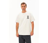 Armedangels Oversized T-Shirt aus Bio-Baumwolle Modell 'AADRU' in Offwhite, Größe XXL