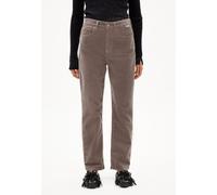 ARMEDANGELS Damen Webhose aus Bio-Baumwoll Mix AAIKALA Corduroy Regular Fit Walnut Cream 27/32
