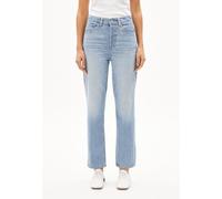 ARMEDANGELS Damen Straight Jeans High Waist recycelte Baumwolle AAIKALA Regular Fit Andromedar 27/32