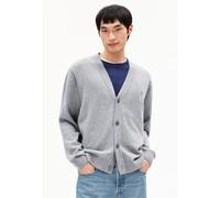 ARMEDANGELS AANATOL - Herren Strickjacke aus Bio-Woll Mix silver melange S