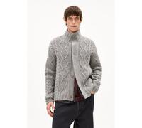 AANTON | Strickjacke aus Bio-Woll Mix - grau (XL)