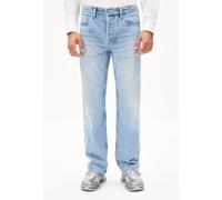 ARMEDANGELS AARY - Herren Jeans Straight Leg Mid Waist Bio-Baumwoll Mix Non-Stretch blue