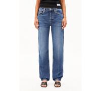 AAVELINE MID WAIST STRAIGHT JEANS | TENCEL™ Lyocell-Mix Non Stretch - blau (26-34)