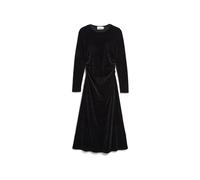 ADAAJA VELVET | Jerseykleid aus Bio-Baumwoll Mix - schwarz (S)