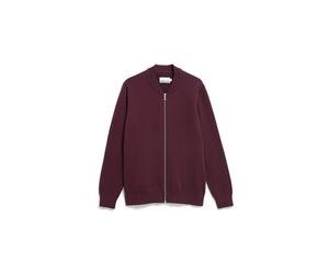 Armedangels - AGAAMON KNIT JACKET dark cranberry - Gr. - XXL
