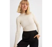 ARMEDANGELS - Women's Alaani - Longsleeve, Gr. M, weiß (Oatmilk)