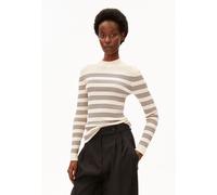 ALAANIA GESTREIFTER STRICKPULLOVER |100% Bio-Baumwolle - mehrfarbig (L)