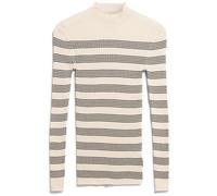 ALAANIA GESTREIFTER STRICKPULLOVER |100% Bio-Baumwolle - mehrfarbig (L)