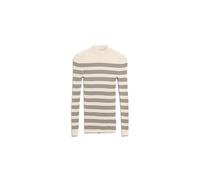 ALAANIA GESTREIFTER STRICKPULLOVER |100% Bio-Baumwolle - mehrfarbig (XL)