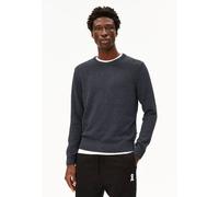ARMEDANGELS ALVAARIO - Herren Pullover aus Bio-Baumwolle steel melange-dark morning-night sky L