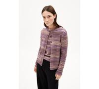 ARMEDANGELS AMILDAA STAMPATO - Damen Strickjacke aus Mohair-Woll Mix orchid-walnut creme L