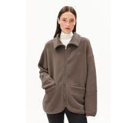 ARMEDANGELS - Women's Anaawil - Fleecejacke, Gr. L, braun (WalnutCream)