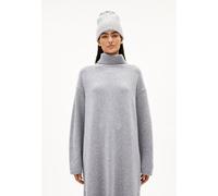 ARMEDANGELS ARADIAA - Damen Strickkleid aus recyclem Bio-Woll Mix silver melange L