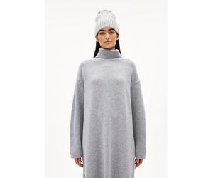 ARMEDANGELS ARADIAA Damen Strickkleid aus recyclem Bio-Woll Mix silver melange XS