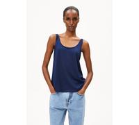 ARMEDANGELS ASHRAANI SOLID Damen Top aus LENZING ECOVERO Viskose Mix blue noon XL