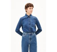 ARMEDANGELS AURELAA - Frauen Regular Fit Bluse - blau XS airflow
