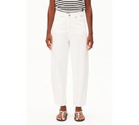 BAARLY BARREL JEANS | 100% recycelte Baumwolle Non Stretch - weiss (34-34)