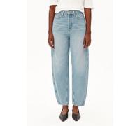 BAARLY HIGH WAIST BARREL JEANS | Bio-Baumwoll Mix non stretch - blau (27-32)