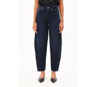 BAARLY HIGH WAIST BARREL JEANS | Bio-Baumwoll Mix non stretch - blau (25-34)