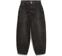 Armedangels Baarly High Worker Barrel Damen Jeans & Freizeithose beige Größe S Lifestyle Hautfreundlich