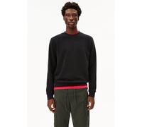 ARMEDANGELS Herren Sweatshirt aus Bio-Baumwolle BAARO Fleece Regular Fit Black S
