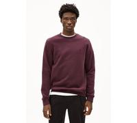 ARMEDANGELS BAARO FLEECE Herren Sweatshirt aus Bio-Baumwolle dark cranberry S