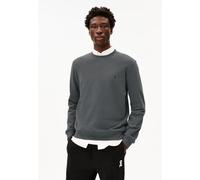ARMEDANGELS Herren Sweatshirt aus Bio-Baumwolle BAARO Fleece Regular Fit Space Steel