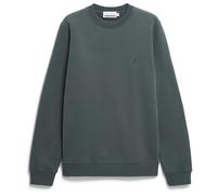 ARMEDANGELS Herren-Sweatshirt BAARO Fleece aus Bio-Baumwolle, Regular Fit, Space Steel M