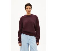 ARMEDANGELS BALBAA Damen Pullover aus Bio-Woll Mix dark cranberry XS