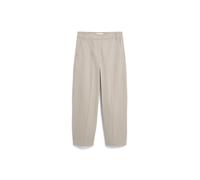 BARREL LEG TWILLHOSE | Bio-Baumwoll Mix - beige (S)