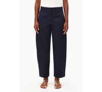 BARREL LEG TWILLHOSE | Bio-Baumwoll Mix - blau (XL)