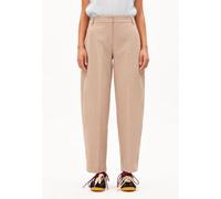 ARMEDANGELS BARREL TWILL Damen Webhose aus Bio-Baumwoll Mix true camel M