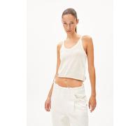 ARMEDANGELS BELLAAS LINO - Damen Stricktop Regular Fit aus Leinen-Mix off white M