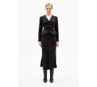 ARMEDANGELS ANAYAA JACQ - Frauen Regular Fit Bluse - schwarz XS