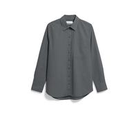 Armedangels - LOOSE POPLIN SHIRT BLOUSE space steel - Gr. - M