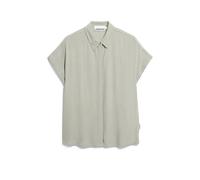 LARISAANA BLOUSE | Bluse aus LENZING™ ECOVERO™ Viskose - grün (L)