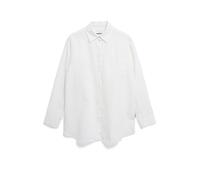 ARMEDANGELS MAALGAA PURE LINO - Frauen Loose Fit Bluse - weiss L white