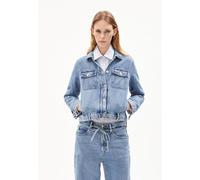 ARMEDANGELS BLUSONAA - Damen Jeansjacke Oversized Fit aus Bio-Baumwolle Mix indigo pebbles L
