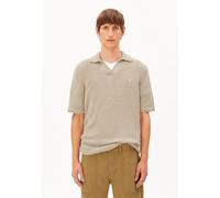 ARMEDANGELS - Boucle Knit - Polo-Shirt, Gr. S, grau (Sandstone)