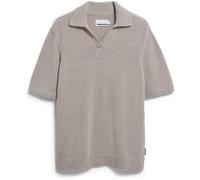 ARMEDANGELS - Boucle Knit - Polo-Shirt, Gr. S, grau (Sandstone)