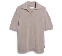 ARMEDANGELS - Boucle Knit - Polo-Shirt, Gr. L, grau (Sandstone)