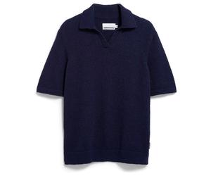 ARMEDANGELS - Boucle Knit - Polo-Shirt, Gr. XL, blau (NightSky)