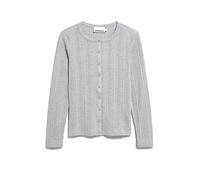 ARMEDANGELS Cardigan POINTELLE hellgrau | M