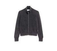 REBECCAA GMT DYE | Strickjacke aus Bio-Baumwolle - schwarz (L)